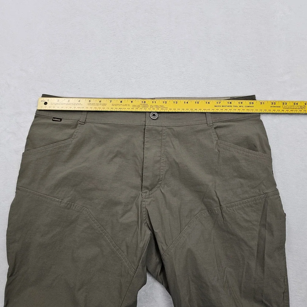 Kuhl Renegade Rock Pants Mens 40x29 Brown Technical Hiking Gorpcore 5603